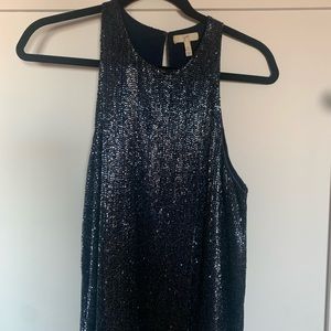 JOIE beaded high neck tank top